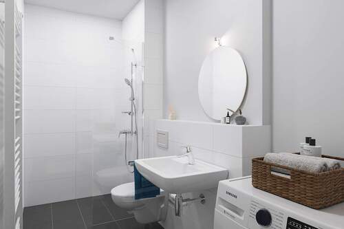 Bad1.jpg - 4 Zimmer Etagenwohnung zur Miete in Erlangen