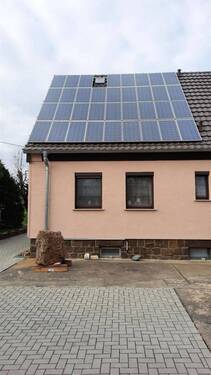 Hofansicht - 3 Zimmer Mehrfamilienhaus, Wohnhaus in Mügeln b Oschatz