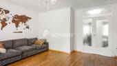 Wohnzimmer 2 - 3 Zimmer Etagenwohnung zum Kaufen in Hamburg