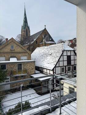 Blick vom Balkon - 2 Zimmer Etagenwohnung zur Miete in Harsewinkel