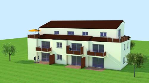 Süden.jpg - Velburg 3.Zi. KFW 40 QNG-Plus, Neubau mit Lift, ruhig.