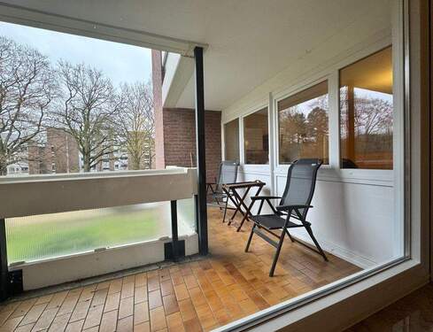 überdachte Süd Loggia - 