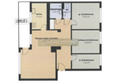 Grundriss mit Maßen - 