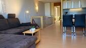 Wohnraum - Ferienwohnung mit Panoramablick in Sankt Englmar - voll möbliert, sofort nutzbar