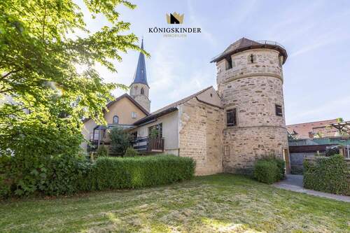 Historische Außenansicht - Einfamilienhaus mit 182,60 m&sup2; in Bönnigheim zum Kaufen