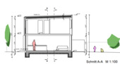 Schnitt Neubau - 