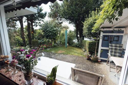 Blick aus dem Wohnzimmer - 