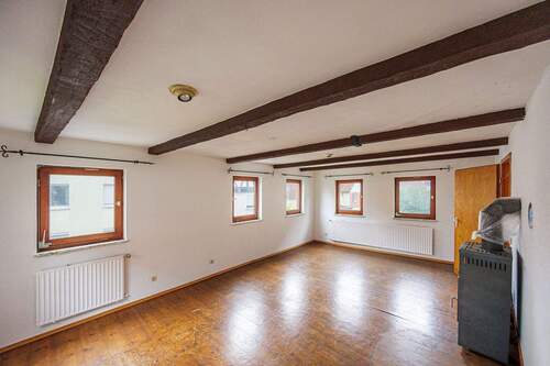 Wohnzimmer Obergeschoss - 5 Zimmer Einfamilienhaus in Marbach am Neckar