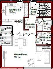 EG - 4 Zimmer Einfamilienhaus in Offenbach am Main