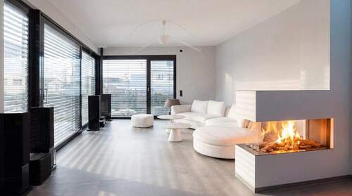 Wohnzimmer - 5 Zimmer Einfamilienhaus in Essen