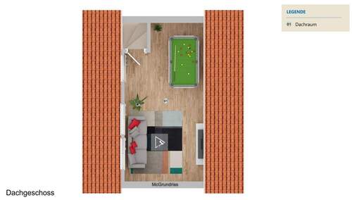 Dachgeschoss - 