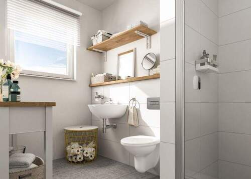 GWC mit Dusche - 