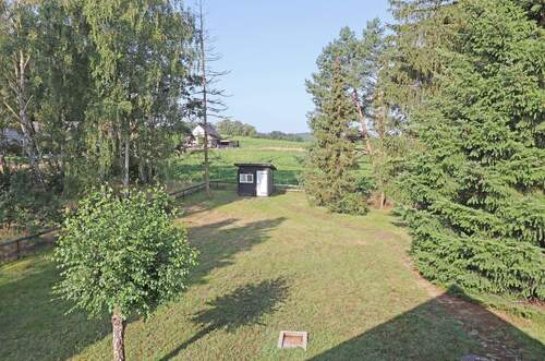 Blick vom Dachgeschoss in den Garten - 