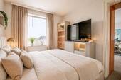 Schlafzimmer 1 - 2 Zimmer Etagenwohnung in Sylt