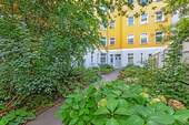 Grüner Innenhof - 