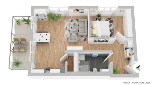 Wohnung 15 - 