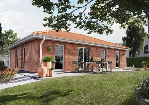 Gartenseite - Bungalow mit 109,00 m² in Wittenberge zum Kaufen