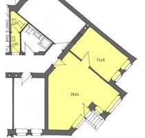 BüroLaden mit sep. Eingang - 420,00&nbsp;EUR Kaltmiete, ca.&nbsp; 46,00&nbsp;m&sup2;&nbsp;Wohnfl&auml;che in Erfurt (PLZ: 99089) Andreasvorstadt