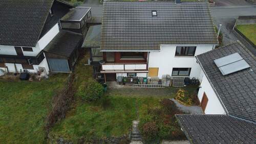 Außenansicht hinten - Einfamilienhaus mit 200,00 m&sup2; in Dietzhölztal / Steinbrücken zum Kaufen