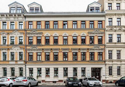 Bild 1 - Stilvolle Altbauwohnung mit Balkon - ruhige Lage nahe Leipziger Zentrum