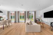 Wohnzimmer - Reihenendhaus mit 172,00 m&sup2; in Sylt zum Kaufen