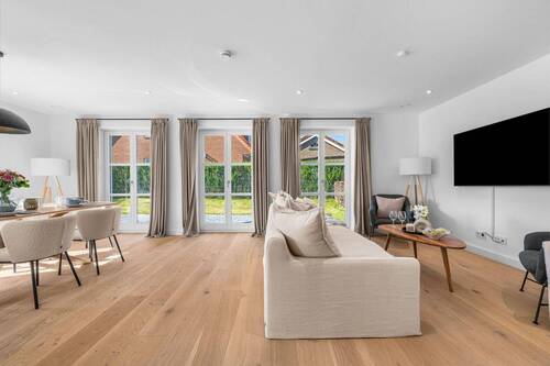 Wohnzimmer - Reihenendhaus mit 172,00 m&sup2; in Sylt zum Kaufen