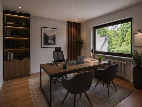 Büro (visualisiert) - 