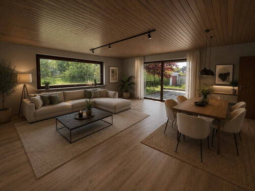 Wohnzimmer (visualisiert) - 
