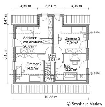 SH-150-FS-Dachgeschoss - 