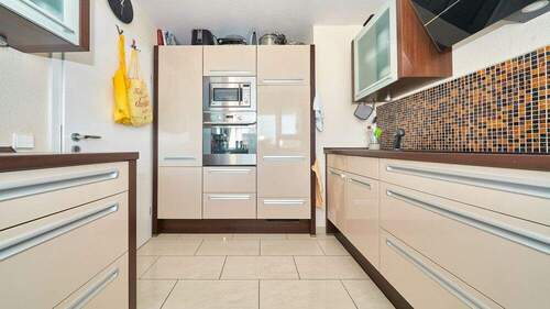 Stilvoller Kochbereich & Mosaik-Akzente - 