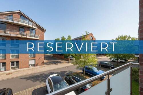 Wasserblick Balkon - Barrierefreie Eigentumswohnung mit Balkon & Hafenblick - komfortables Wohnen im Stadtquartier Nesse