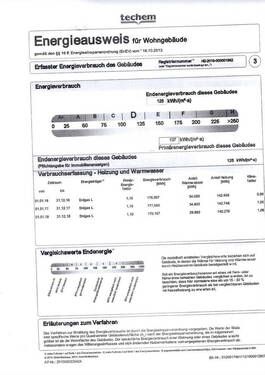 Energieausweis - 