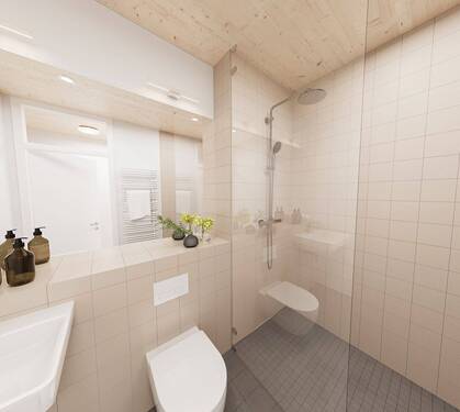 Bad - Etagenwohnung mit 50,80 m&sup2; in Leipzig zum Kaufen