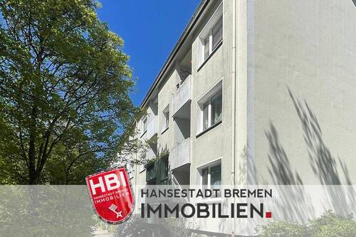 Außenbild Banner - Ellenerbrok-Schevemoor Gepflegte 2-Zimmer Hochparterrewohnung mit Südbalkon