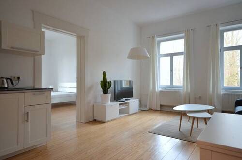 Apartment 6_3_Wohnzimmer & Küche - 