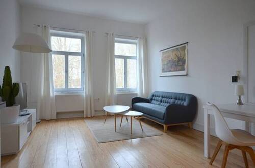 Apartment 6_4_Wohnzimmer & Küche - 
