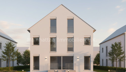 Straßenansicht - Modernes WG-Leben im hochwertigen 7 Zimmer-Neubau-Haus - AB 2026 bezugsfrei