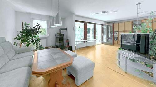 Wohnzimmer - 3 Zimmer Einfamilienhaus in Heitersheim