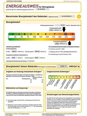 Energieausweis - 