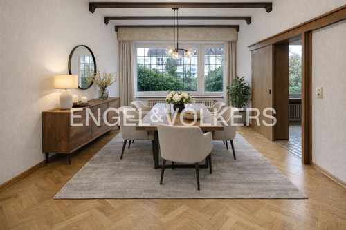 Homestaging - so könnte der Essbereich aussehen - 