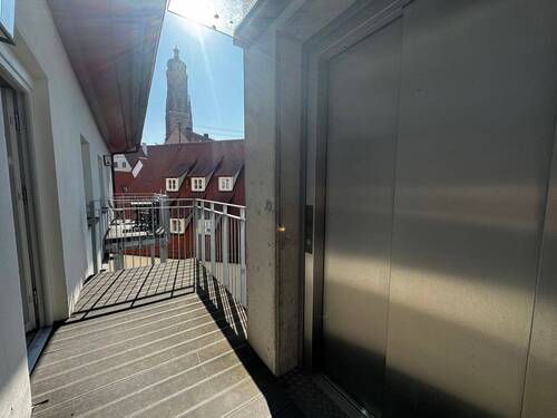 Zugang mit Aussicht - 