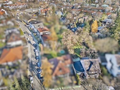 Vogelperspektive - Grundstück in München