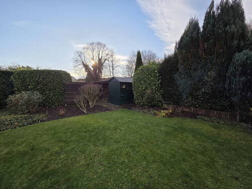 Garten mit Schuppen - 