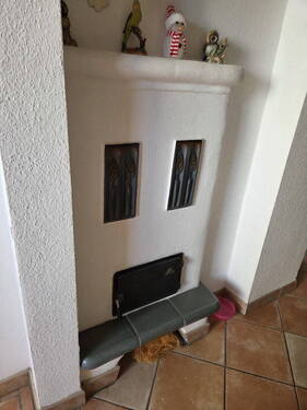 Ofen von Flurseite EG - 