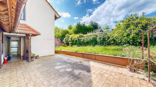 OG - Terrasse und Eingangsbereich - 