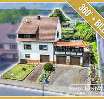 DHH mit Wintergarten, großer Terrasse, 3 Garagen und Garten in Ludwigswinkel