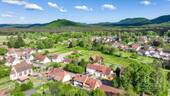 Luftbild - Umgebung-Talaue - 6 Zimmer Doppelhaushälfte in Ludwigswinkel