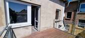 Blick vom Balkon zum Zimmer - 