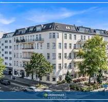 Wilmersdorf - Wohnen mit Charakter - Stilvolle Altbauwohnung mit zwei Balkonen und Lift - Berlin / Wilmersdorf