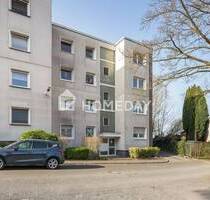 Helle 2-Zimmer-Wohnung mit sonniger Südwest-Loggia und Tageslichtbad - Witten Stockum